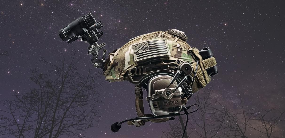 Helmet Setup for Night Vision