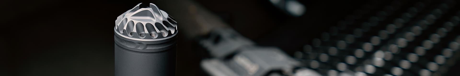 Silencer and rifle